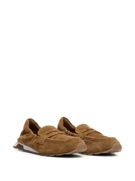 Pantofi loafer Ash din piele de căprioară maro