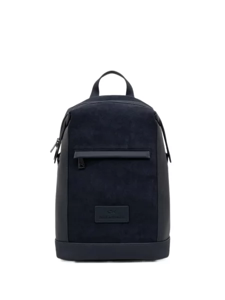 Rucsac Paul & Shark din piele de căprioară albastru