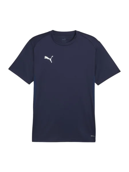 PUMA Tricou funcțional TeamGOAL bleumarin alb