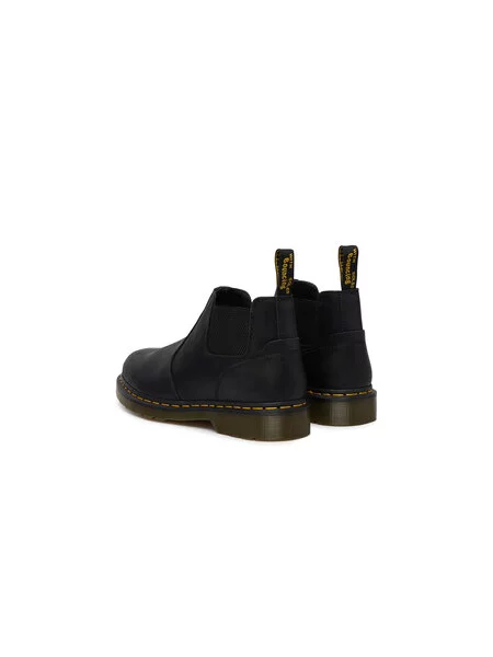 Kotníková obuv s elastickým prvkem Dr. Martens Lo Chelsea Boot černá