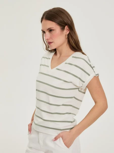 Tricou Marisse alb
