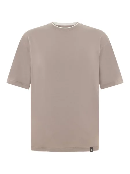 Boggi Milano Tricou taupe gri