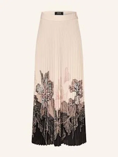 Marc Cain Plisovaná Sukně black černé