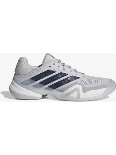 Buty do biegania adidas Barricade 14 szaro jasny granatowy 40 szare