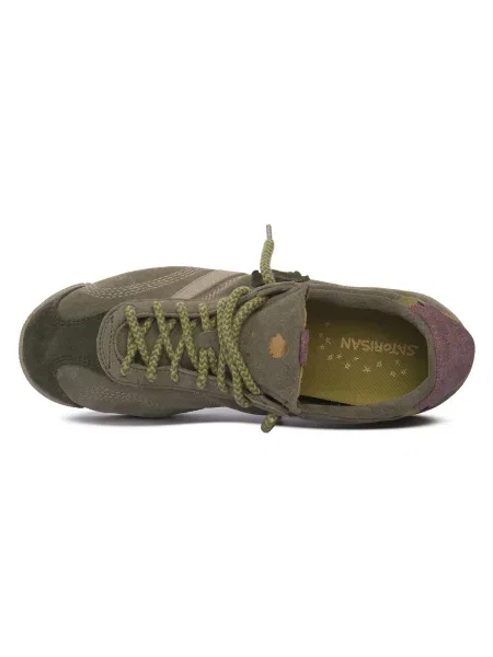 Pantofi Satorisan din piele de căprioară gri