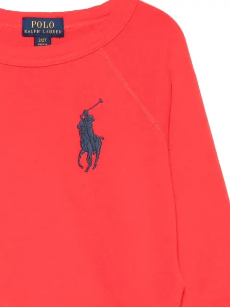 Bluza dziecięca Polo Ralph Lauren czerwona