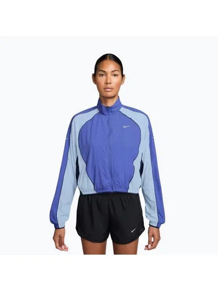 Geacă de alergare pentru femei Nike Swift UV Repel sapphire/hydrogen blue albastru