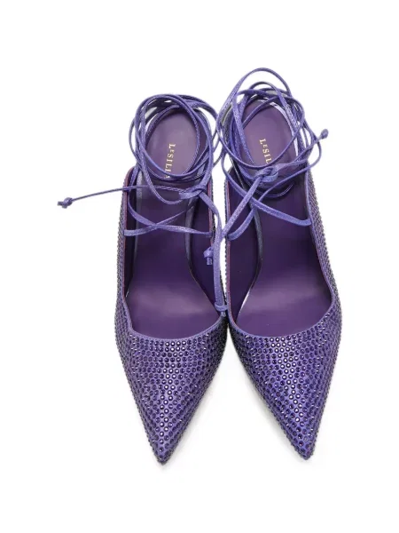 Pantofi cu toc Le Silla plic violet