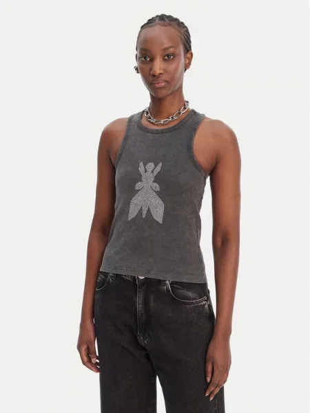 Patrizia Pepe Топ сірий