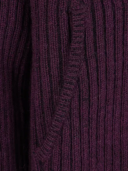 Cardigan Our Legacy tricotate cu glugă violet