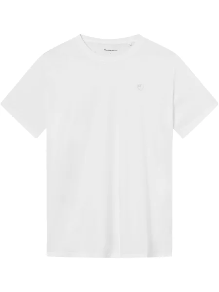 KnowledgeCotton Apparel Tričko ALDER' bílá