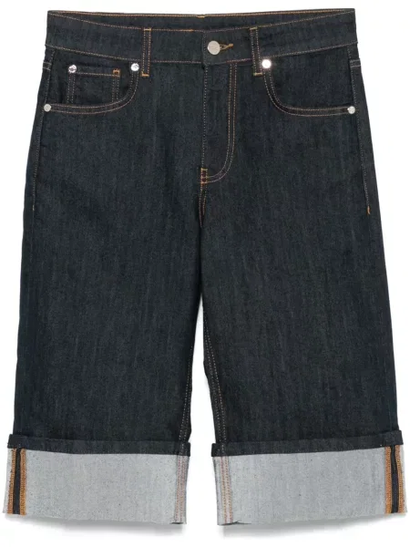 Pantaloni scurți din denim Liu Jo albastru