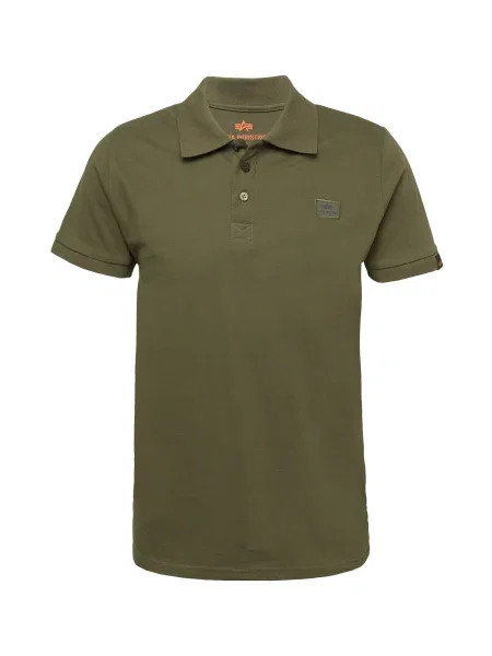 Alpha Industries Tricou polo X-Fit verde