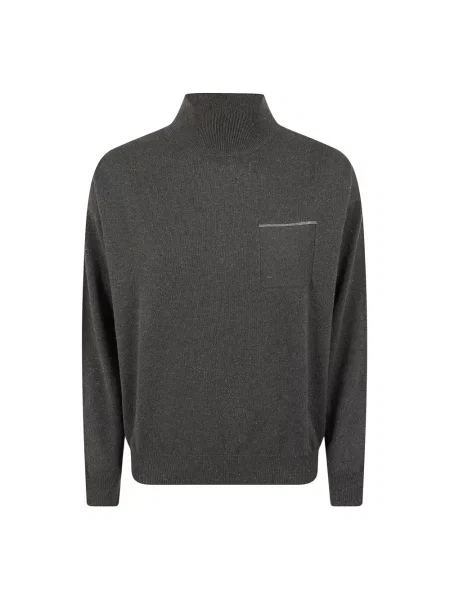 Sweter Peserico z kaszmiru szary