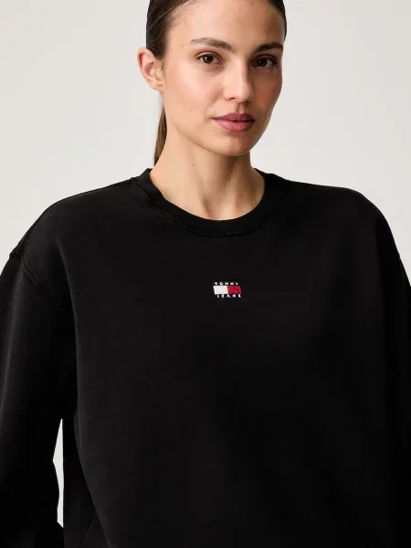 Суитчър Tommy Jeans черно