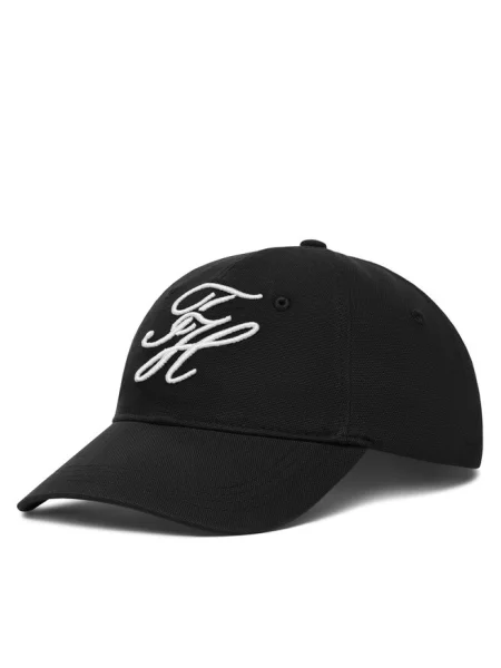 Tommy Hilfiger Czapka z daszkiem Logo Embroidery Baseball Cap czarny