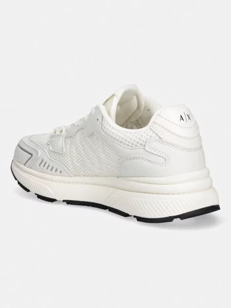 Armani Exchange sneakersy beżowe