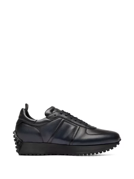 Sneakerși Officine Creative din piele albastru