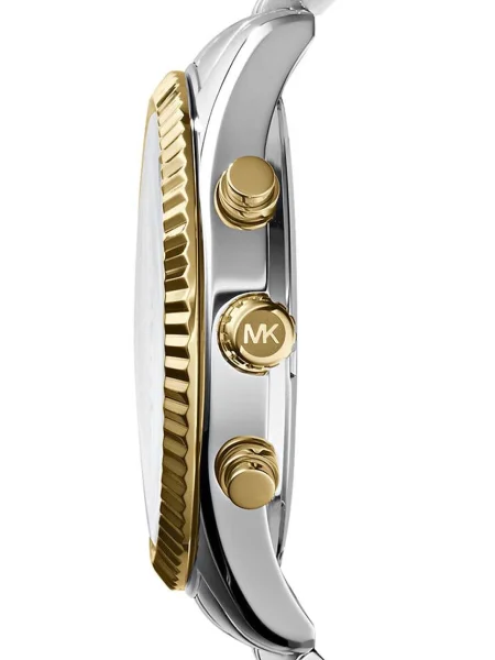 Michael Kors Ceas analogic galben / argintiu auriu