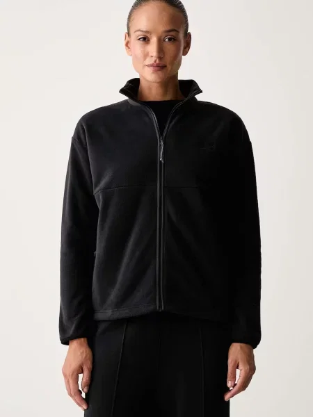 Jack Wolfskin hanorac din polar pentru femei SUMETRO negru