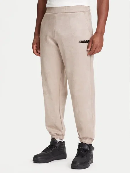 Guess Pantaloni trening bej