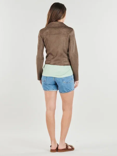 Rövid mini ruha Vero Moda barna