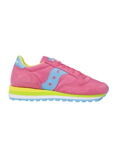 Sneakersy Saucony Jazz zamszowe różowe
