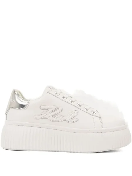 Sneakerși Karl Lagerfeld alb
