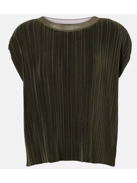 Top Joseph din satin verde