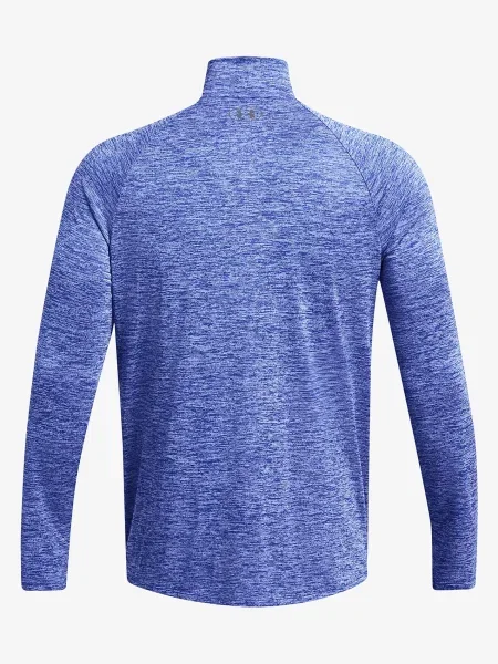 Меланжов суитчър Under Armour с принт черно