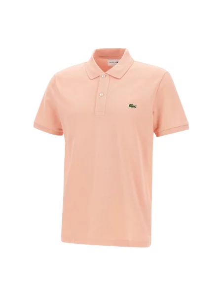 Koszulka polo Lacoste różowa