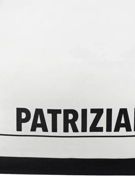 Fular Patrizia Pepe cu autograf alb