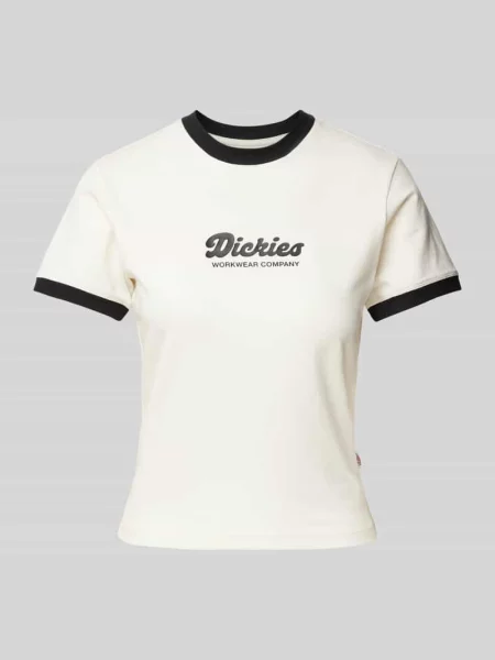 T-shirt z mieszanki bawełny model ‘LEWISTOWN’ Dickies
