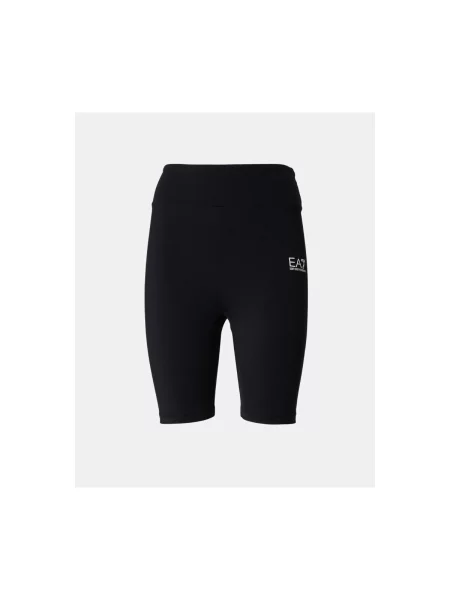 Emporio Armani Pantaloni scurți ciclism negru