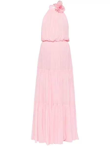 Maksi sukienka maxi Retrofete garniturowa różowa