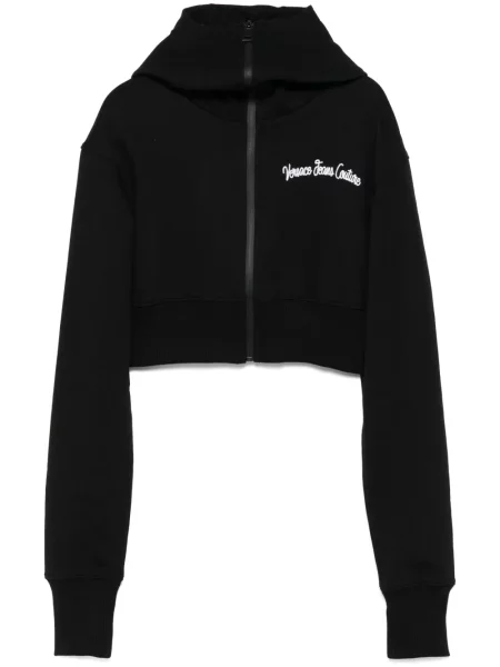 Hanorac cu glugă Versace Jeans Couture negru