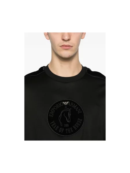 Koszulka Emporio Armani czarna