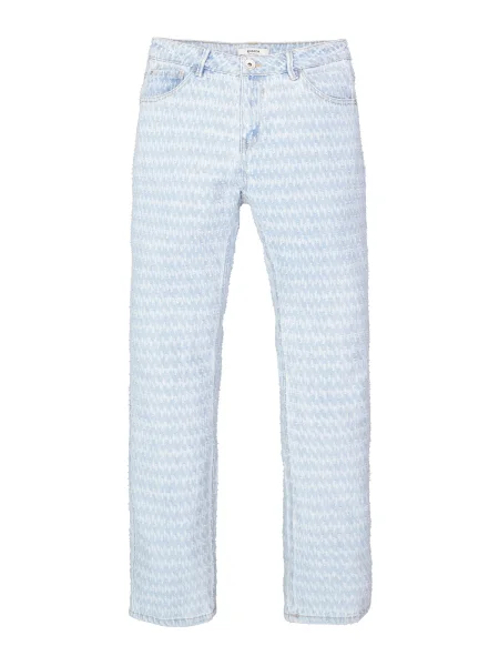GARCIA Jeans Celia albastru denim alb