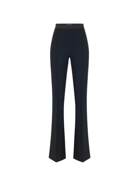 Pantaloni Elisabetta Franchi din satin negru