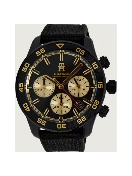 Tommy Hilfiger Ceas Chrono negru