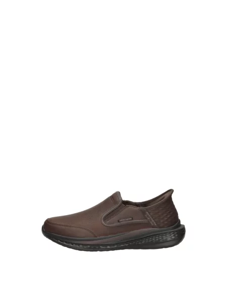Półbuty Skechers brązowe
