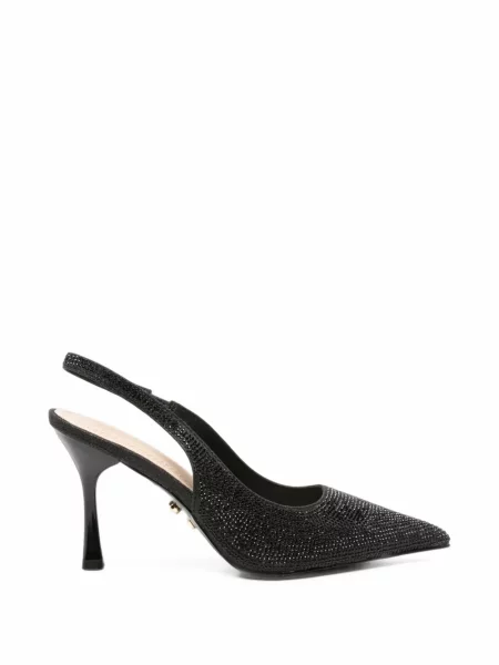 Pantofi cu toc Twenty Fourhaitch slingback negru