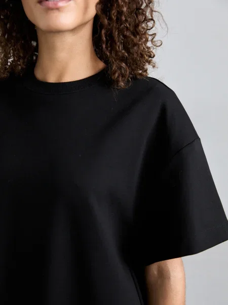 MUNTHE rochie din ROSIE negru