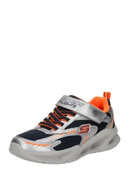 Skechers Sneakers Meteor-Lights Glow-Strider Argintiu gri