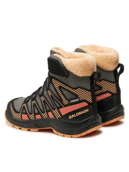 Škornji za sneg Salomon Xa Pro V8 Winter Cswp J črna