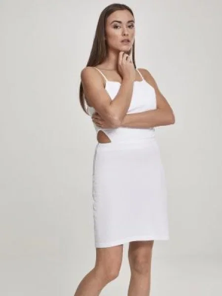 Rochie mini Urban Classics alb