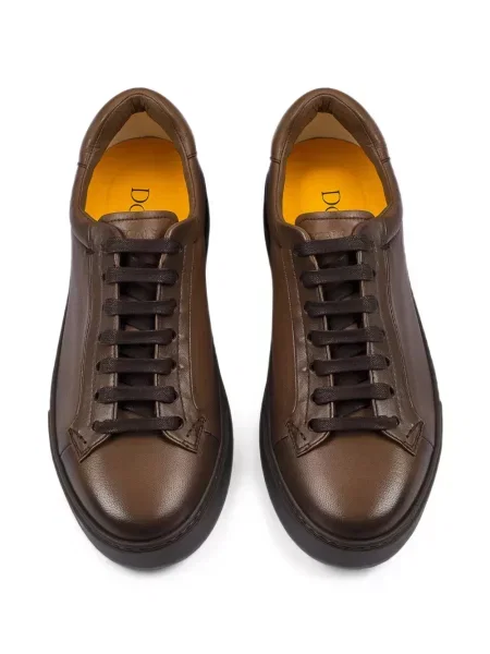 Fűzős csipkés sneaker Doucal's barna
