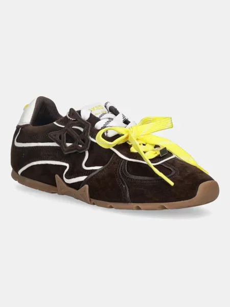 Naked Wolfe sneakers din piele întoarsă Adored Adored Brown Suede maro