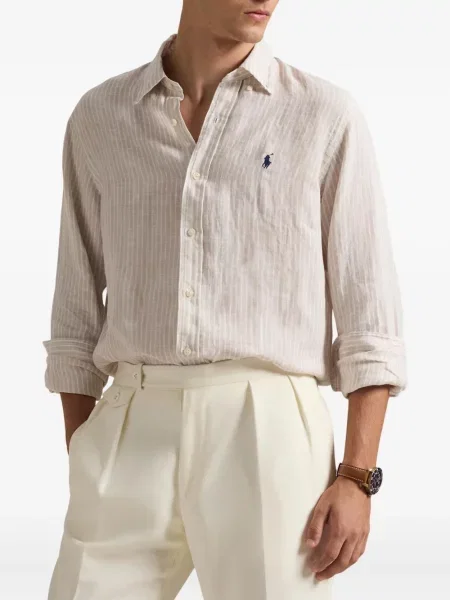 Czapka z daszkiem Polo Ralph Lauren w kratkę z twillu biznesowa niebieska