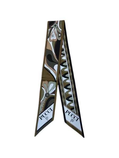 Sutien bandeau Pucci cu model floral maro